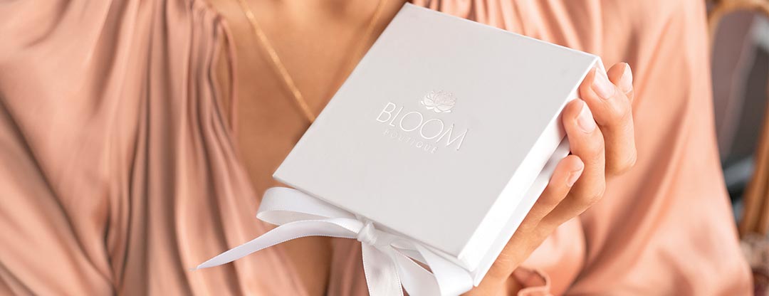 luxury ribbon-tied gift box